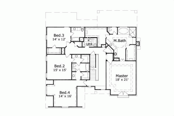 Upper/Second Floor Plan: 19-927