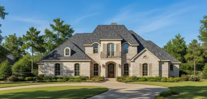 Traditional house plans 19-931 - front exterior, 3,531 sq ft, 5 bed, 3 bath house plans | Monster House Plans