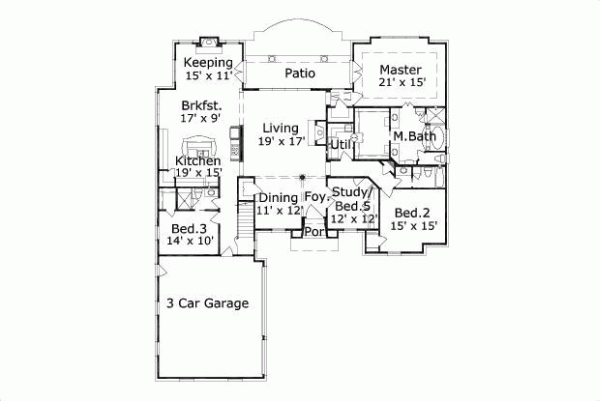 Main Floor Plan: 19-931