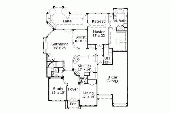 Main Floor Plan: 19-933