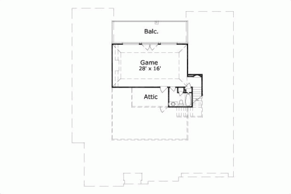 Upper/Second Floor Plan: 19-934