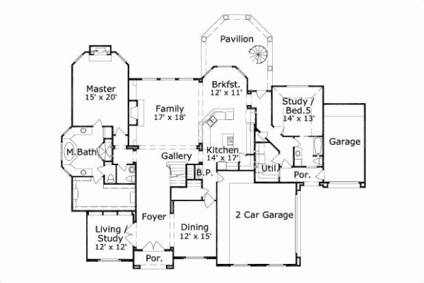Main Floor Plan: 19-935