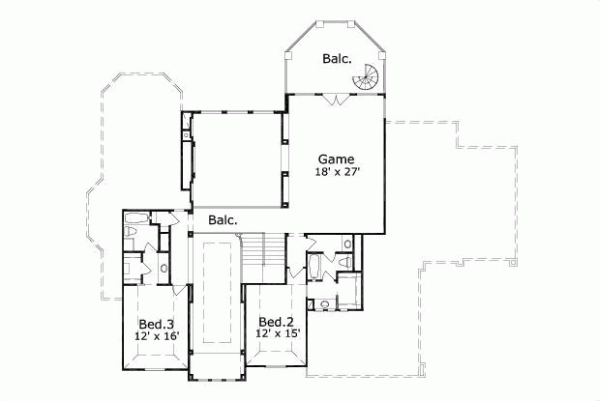 Upper/Second Floor Plan: 19-935