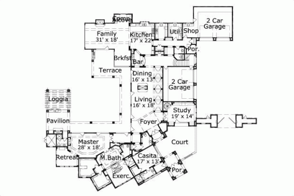 Main Floor Plan: 19-936