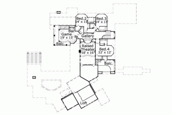 Upper/Second Floor Plan: 19-936