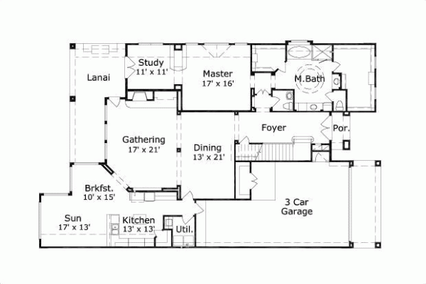 Main Floor Plan: 19-938