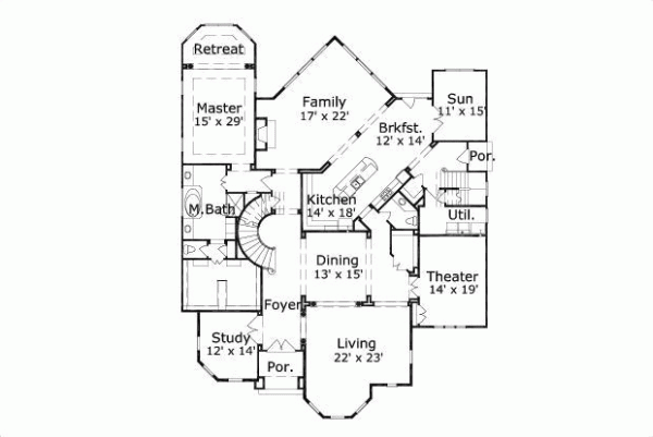 Main Floor Plan: 19-939