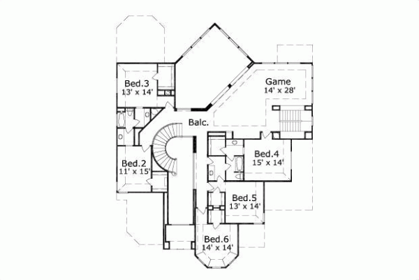 Upper/Second Floor Plan: 19-939