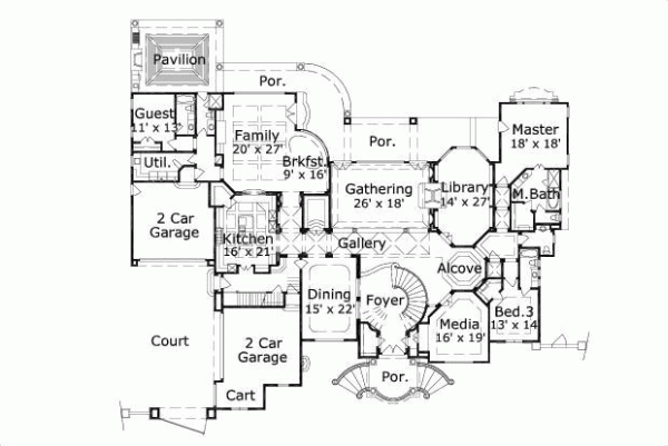 Main Floor Plan: 19-940