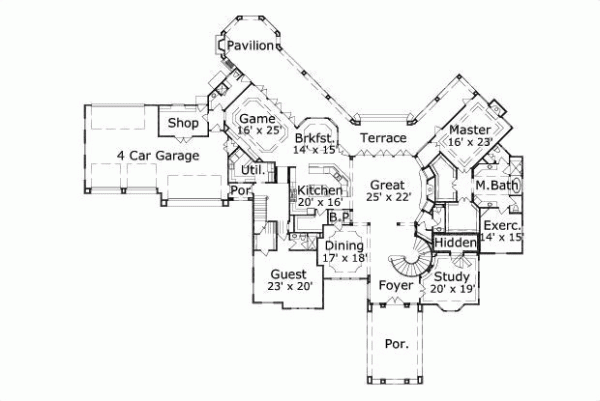 Main Floor Plan: 19-942