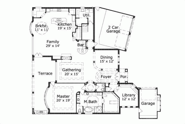 Main Floor Plan: 19-943