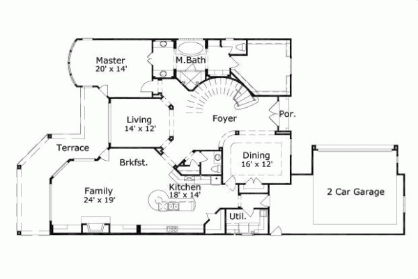 Main Floor Plan: 19-944
