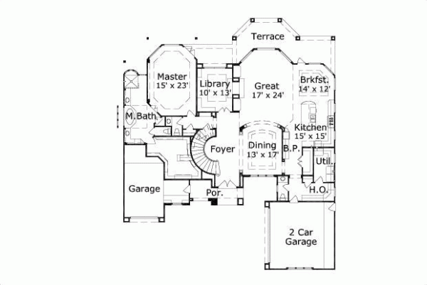 Main Floor Plan: 19-946