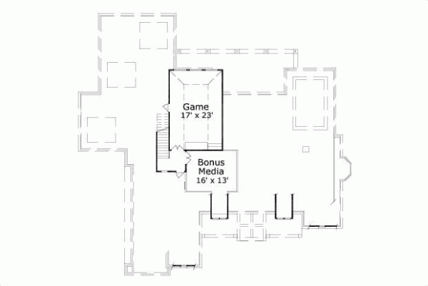 Upper/Second Floor Plan: 19-947