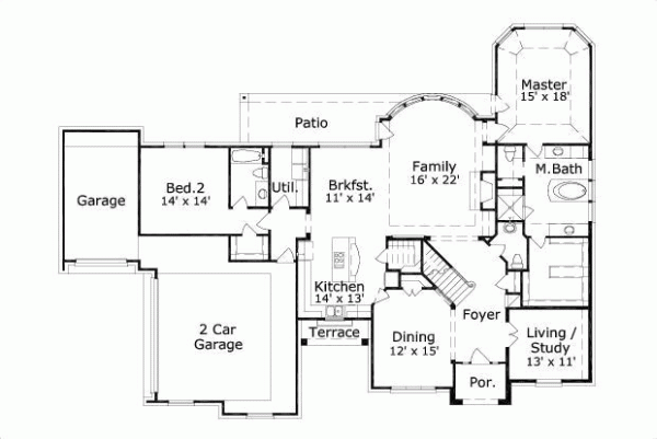 Main Floor Plan: 19-951