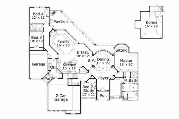 Main Floor Plan: 19-953