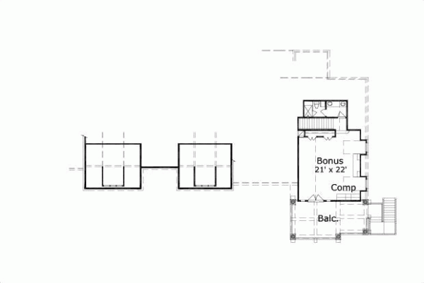 Upper/Second Floor Plan: 19-954