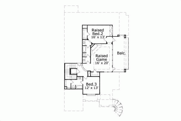 Third Floor Plan:19-957