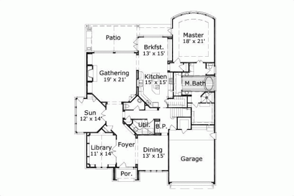 Main Floor Plan: 19-959