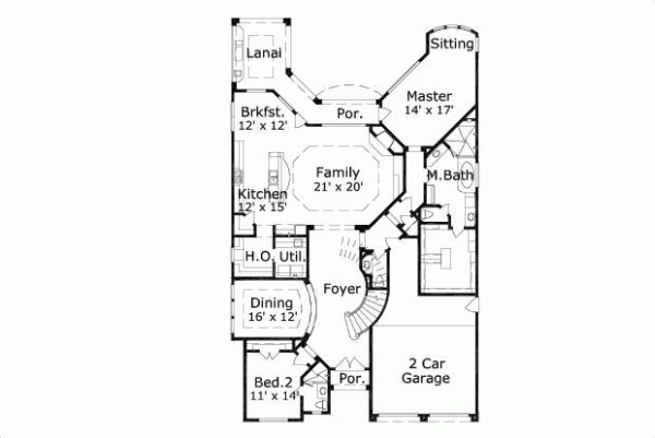 Main Floor Plan: 19-960