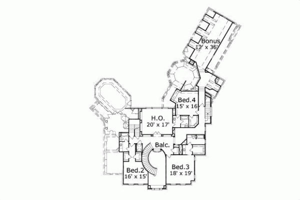 Upper/Second Floor Plan: 19-962