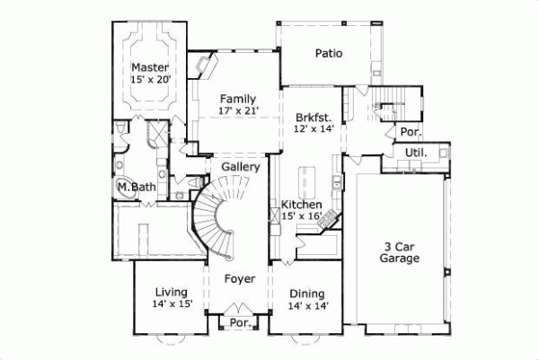 Main Floor Plan: 19-964