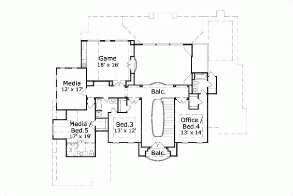 Upper/Second Floor Plan: 19-965