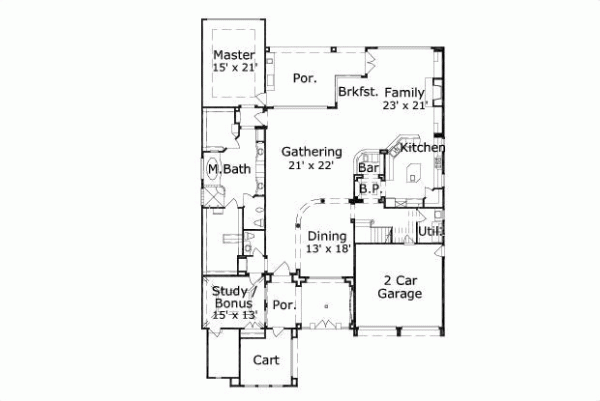 Main Floor Plan: 19-966