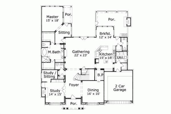 Main Floor Plan: 19-968