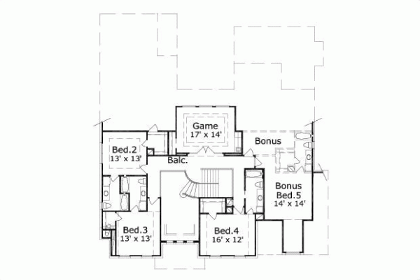Upper/Second Floor Plan: 19-968