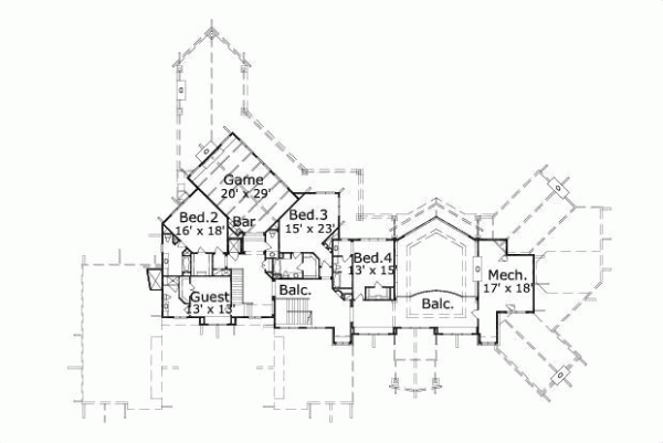 Upper/Second Floor Plan: 19-970