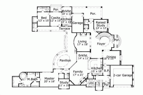 Main Floor Plan: 19-973