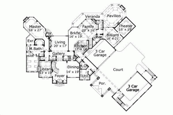 Main Floor Plan: 19-980