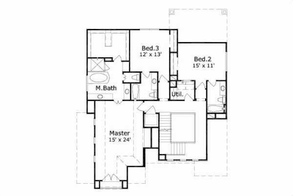 Upper/Second Floor Plan: 19-982