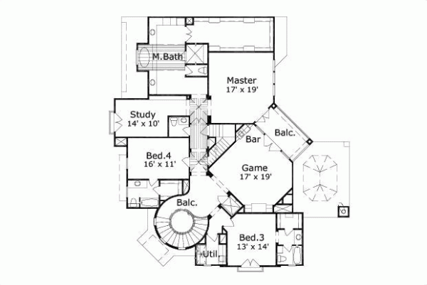 Upper/Second Floor Plan: 19-984