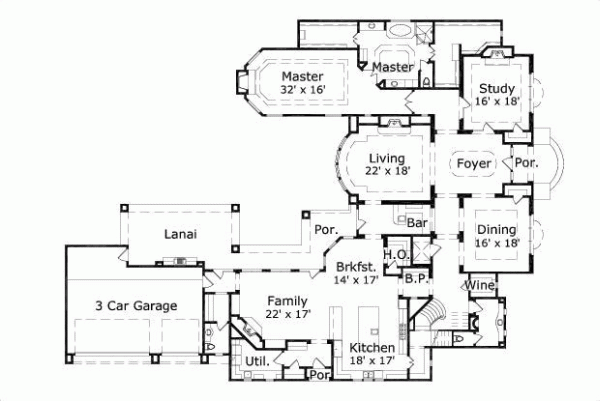 Main Floor Plan: 19-988