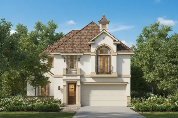 Southern house plans 19-990 - front exterior, 1,886 sq ft, 3 bed, 2 bath house plans | Monster House Plans
