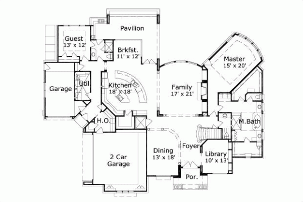 Main Floor Plan: 19-991