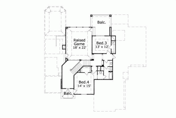 Upper/Second Floor Plan: 19-995