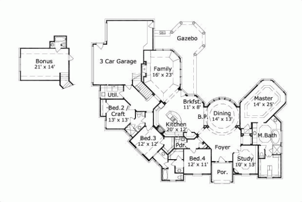 Main Floor Plan: 19-996