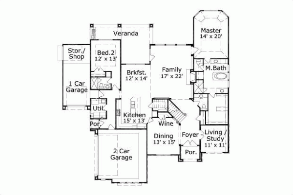 Main Floor Plan: 19-997