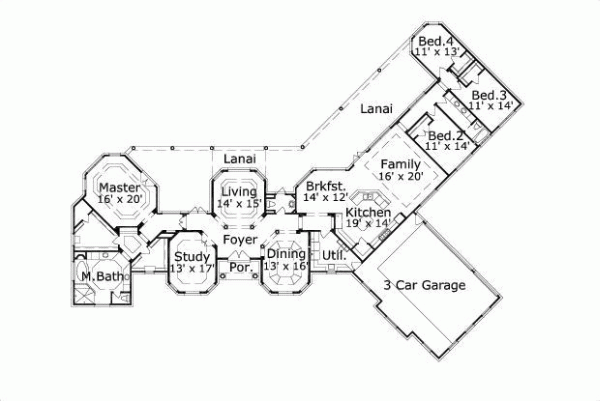 Main Floor Plan: 19-999