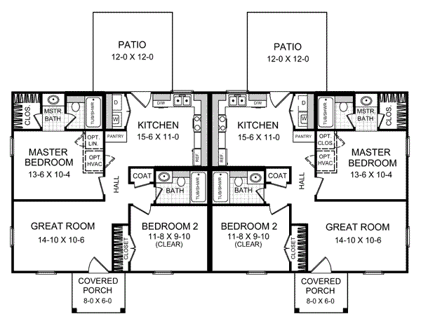 Main Floor Plan: 2-112