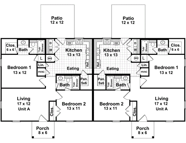 Main Floor Plan: 2-114