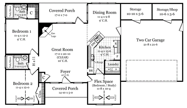 Main Floor Plan: 2-121