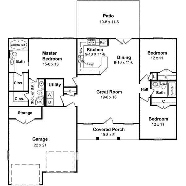 Main Floor Plan: 2-128