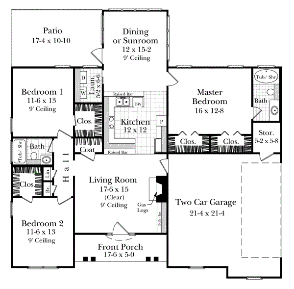 Main Floor Plan: 2-134