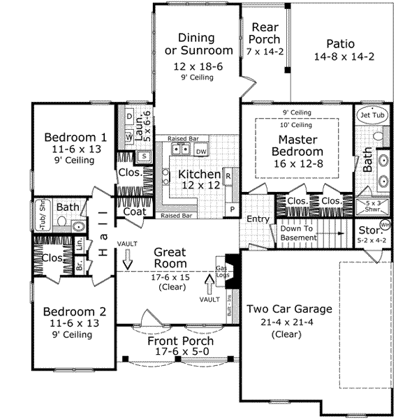 Main Floor Plan: 2-144