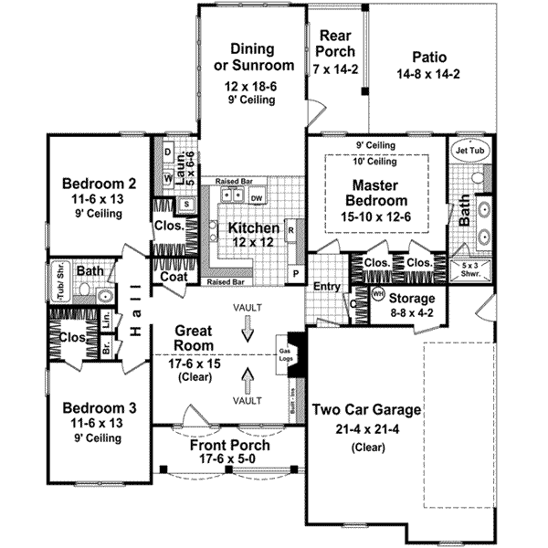 Main Floor Plan: 2-151