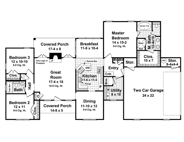 Main Floor Plan: 2-153